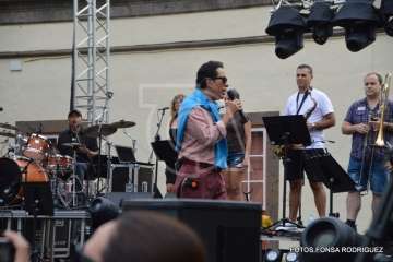 Concierto de José Vélez en Guía de Gran Canaria (Foto TA)